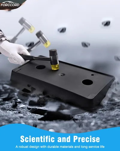 Vista 6 de Ajuste personalizado para soporte de matrícula Dodge RAM 1500 Pickup 2013 2014 2015 2016 2017 2018RAM 1500 Classic 2019 2020 repuesto 68141642AA