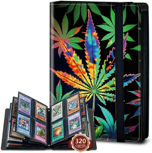 Vista 68 de Rossy Carpeta para tarjetas de 4 bolsillos, 400 tarjetas, carpeta de colección de tarjetas, álbum de tarjetas de doble cara, tarjetero para tarjetas