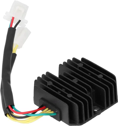 Vista 6 de Akozon Rectificador de voltaje, regulador de voltaje, rectificador de 6 cables, regulador de voltaje de repuesto para scooter de 250 cc, ciclomotor