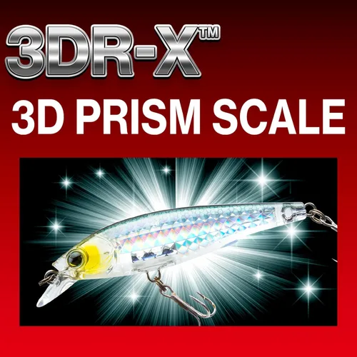 Vista 2 de Yo-Zuri R1435-PSBL: 3Dr-X Popper (F) 65Mm 2-5/8", Prisma Plata Negro