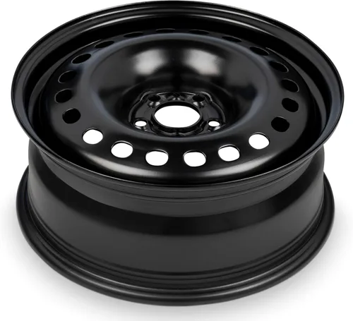 Vista 3 de Para Jeep Cherokee 2014-2024 llanta negra pintada de 17 pulgadas, repuesto directo de equipo original, rueda de automóvil lista para carretera