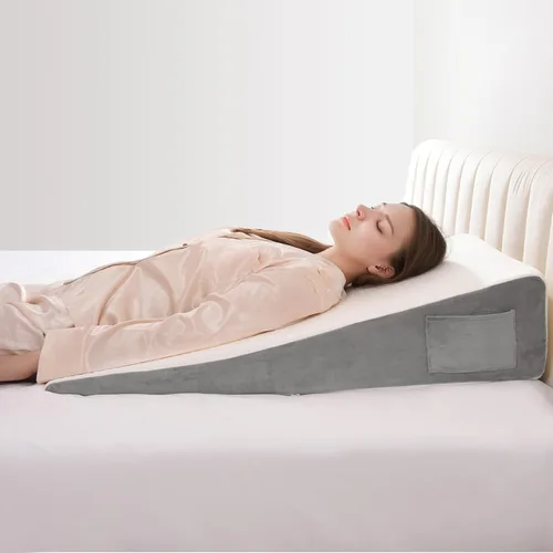 Vista 11 de Vekkia Almohada de Cuña Doble para Cabecero/Almohada de Cuña para Cabecero/Relleno de Huecos de Cama/Almohada de Cabecero, Almohada de Cuña