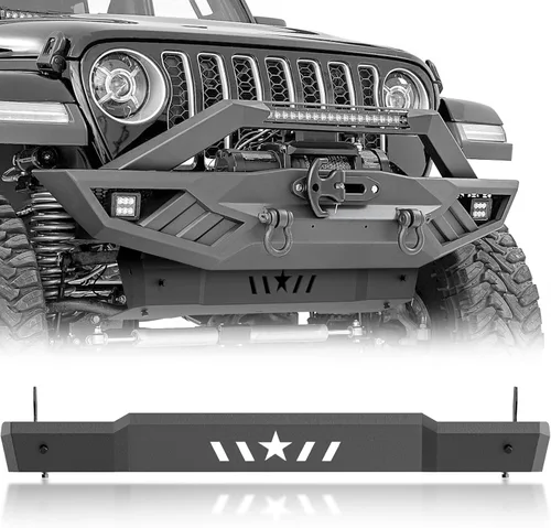 Vista 11 de para Ford Bronco Placa de Deslizamiento Frontal de Acero al Carbono Cubierta de Parachoques Compatible con Ford Bronco 2/4 Puertas 2021 2022 2023