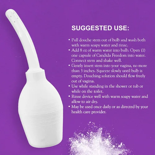 Vista 7 de Ducha probiótica CF: apoya el equilibrio saludable del pH adecuado para las mujeres
