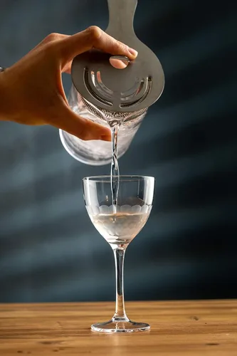 Vista 5 de Amehla Juego de herramientas de cóctel – 3 piezas de acero inoxidable 304 Essentials Bartender Kit incluye cuchara mezcladora de barra larga de 15