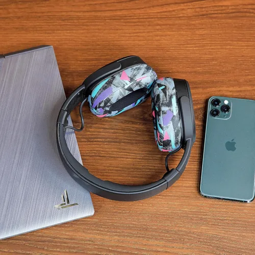 Vista 3 de WC PadZ Crusher Evo - Almohadillas mejoradas para Skullcandy Crusher Evo, Crusher Wireless, Hesh ANC y más, fabricadas por Wicked Cushions Mayor