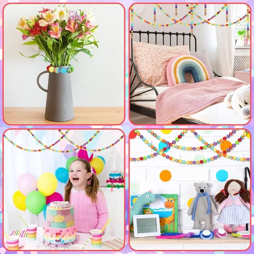 Vista 7 de Sasylvia 100 piezas 20 mm cuentas de diamante de imitación brillantes en forma de bola de discoteca, cuentas espaciadoras redondas sueltas