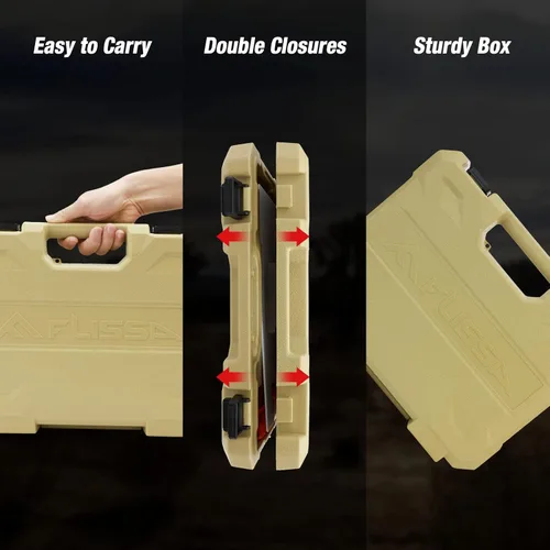 Vista 7 de FLISSA Kit de aderezo de campo de caza, juego de cuchillos de caza de 10 piezas con cuchillo de desollado, kit de procesamiento de juego