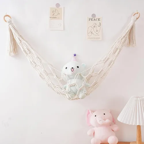 Vista 8 de Stuffed Animal Storage Net Or Hammock for Small Animals Or Plushies Plush Toy Storage Holder Stuffed Animal Or Hammock