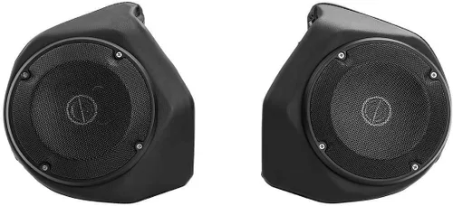 WOWTK King Tour - Paquete de equipaje de 6.5 pulgadas para altavoces traseros para Harley Touring Electra Glide, Street Glide, Ultra Limited, Road