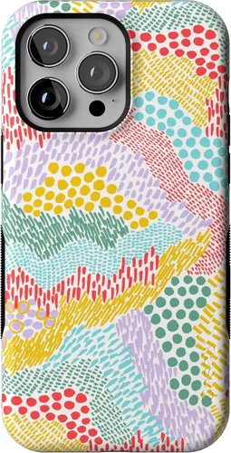 Vista 97 de Casely - Funda para iPhone 14 Pro Max, flores pintadas, Frida Kahlo Floral Girly, compatible con MagSafe