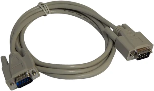 Vista 5 de Your Cable Store 1 pie DB9 9 Pin Serial Port Cable macho/macho RS232