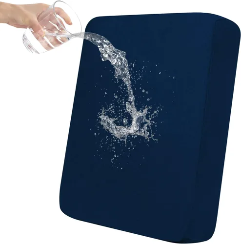 Vista 57 de Easy-Going Fundas de cojín 100% impermeables de 3 piezas para sofá seccional, izquierdo/derecho en forma de L, funda antideslizante para sofá, 2