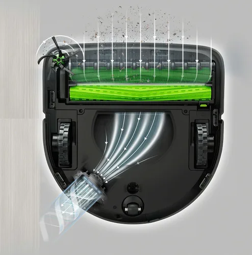 Vista 2 de iRobot Piezas de Repuesto Auténticas - Cepillos de Repuesto Duales Multi-Superficie de Goma para Roomba Serie s, Verde