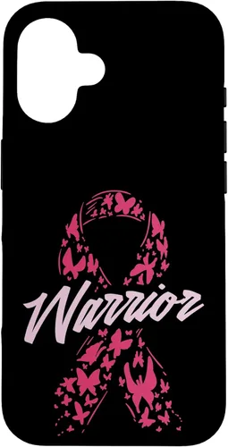 Vista 32 de Breast Cancer Awareness Pink Ribbon Warrior Gift Case for iPhone 17