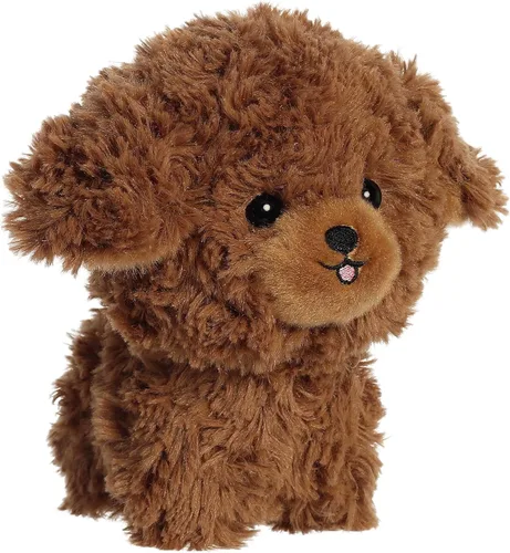 Vista 11 de Aurora® Playful Teddy Pets™ Chow Chow - Animal de peluche, diseño único, juego sin fin, color marrón, 6.5 pulgadas