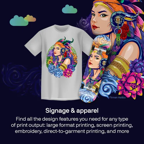 Vista 5 de Corel DRAW Graphics Suite Suscripción de 1 mes Software de diseño gráfico para profesionales Ilustración vectorial, diseño y edición