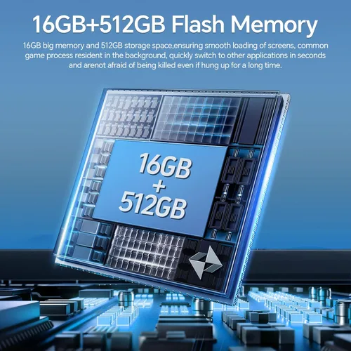 Vista 6 de Teléfonos celulares desbloqueados Q17 PM, 5G Dual SIM Dual Standby Android 15 Smartphone, teléfono Android 16+512GB, pantalla HD de 6.9 pulgadas