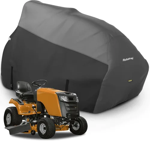 Vista 11 de Rosefray Cubierta para Cortacésped de Montar, Tejido Impermeable de Grado Marino 420D - Ajuste Universal para John Deere, Cub Cadet, Craftsman, etc.