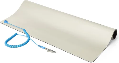 Vista 9 de StarTech.com Tapete antiestático, tapete ESD para reparación de electrónica, tapete antiestático para mesa/escritorio con cable de conexión a tierra