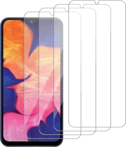Vista 7 de Paquete de 4 protectores de pantalla de vidrio compatibles para Samsung Galaxy A07 5G / 4G [dureza 9H] - Vidrio templado de pantalla HD, resistente
