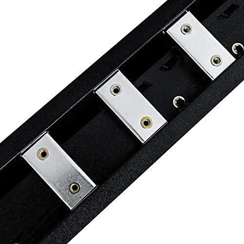 Vista 7 de COMNOVA - Par de estribos Nerf Bar compatible con Ford F150 Superduty Crew Cab 2015-2024 (4 puertas de tamaño completo), escalones laterales