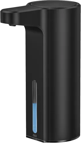 Vista 11 de EKO Aroma - Dispensador automático de jabón líquido de 9 onzas líquidas, recargable y resistente al agua para cocina y baño, con control de volumen