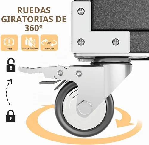 Vista 6 de pozdeg Gabinete de almacenamiento de garaje de metal resistente negro