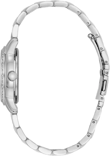 Vista 2 de Citizen Reloj FD1030-56Y reloj Eco-Drive de acero inoxidable acentuado con brillantes Swarovski para mujer