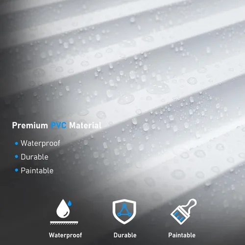 Vista 3 de STICKGOO Paquete de 12 paneles de pared con listones, 12 x 48 pulgadas, paneles de pared 3D para despegar y pegar, paneles de pared decorativos