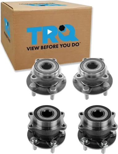Vista 156 de TRQ Par de conjunto de cubo de cojinete de rueda delantera izquierda derecha, 2 piezas compatible con Lexus GX460 2003-2009 GX470 2003-2023 Toyota