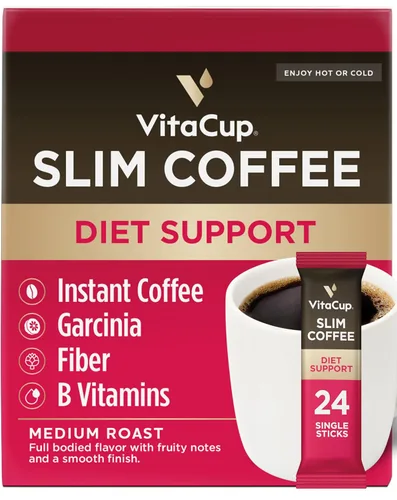 Vista 12 de VitaCup Cápsulas de café Extra Shot instantáneas con café expreso, “Red Eye” alta cafeína, tostado oscuro intenso con vitamina B12, antioxidantes