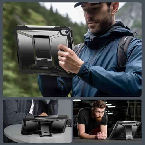 Vista 7 de ZtotopCase - Funda para iPad Air 4 de 10,9 pulgadas 2020, protector de pantalla integrado, funda protectora completa a prueba de golpes, compatible