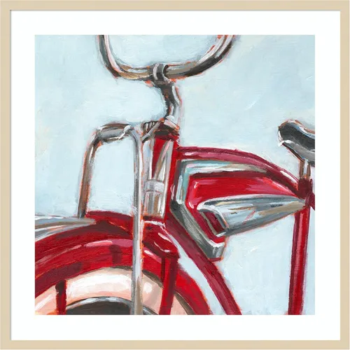 Vista 7 de Amanti Art Framed Wall Art Print 21x21 Retro Cycle II by Ethan Harper, Abstract Wall Art, Mid Century Modern Decor, Medium Poster Painting Artwork