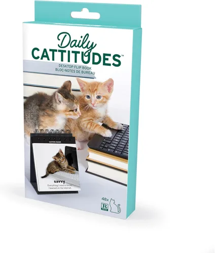 Vista 4 de Genuine Fred Rotafolio de escritorio Daily Cattitude