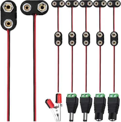 Vista 9 de 2 piezas Soporte de batería 3AA con interruptor, toma USB hembra, caja con soporte para baterías AA de 3x1.5V, interruptor de encendido/apagado