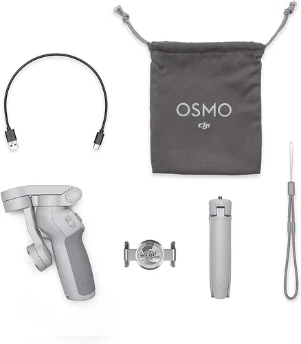 Vista 4 de DJI OM 4 SE - Estabilizador de cardán para smartphone de 3 ejes con trípode, diseño magnético, portátil y plegable, ActiveTrack 3.0, modo historia