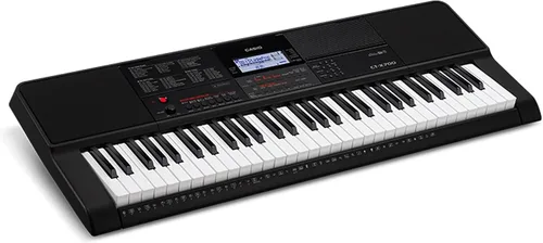 Vista 2 de Casio CT-X700 EDP Paquete de teclado educativo con fuente de alimentación, soporte, auriculares, cable USB y software de instrucciones