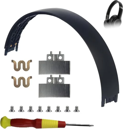 Vista 10 de Solo 4 - Diadema y bisagra de repuesto para auriculares Beats Solo 4, rosa nube Nube rosada