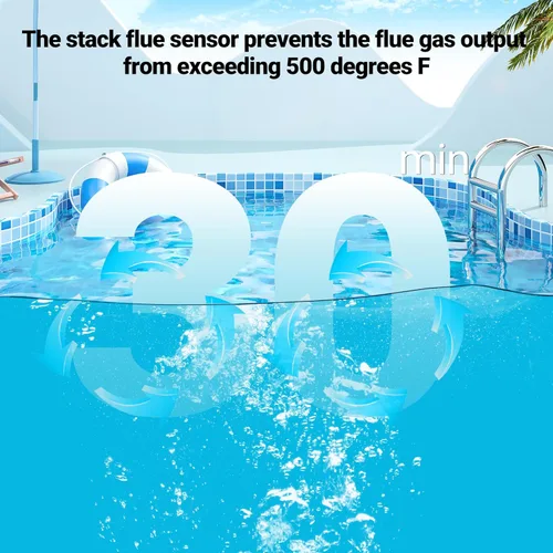 Vista 4 de Funmit 42002-0024S Reemplazo del sensor de combustión de pila para el sistema eléctrico del calentador de spa Pentair y la piscina Sta-Rite