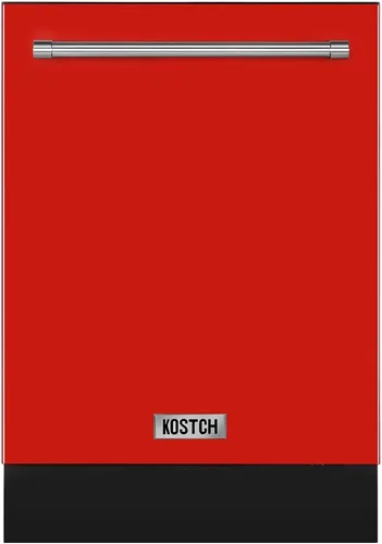 Vista 9 de KOSTCH Lavavajillas empotrado de 24 pulgadas, control superior, 8 programas de lavado, lavavajillas deslizable con tercer estante, gran capacidad