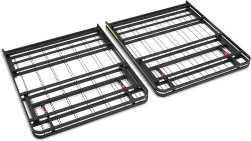 Vista 16 de Marco de cama plegable de metal de 14 pulgadas con montaje sin herramientas, no necesita un somier - completo - Básicos de Yaxa