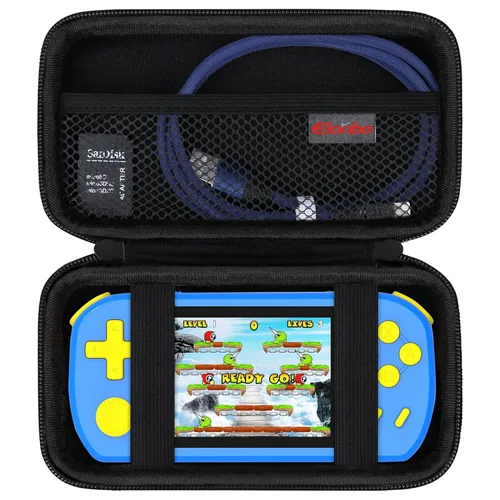 Elonbo Carrying Case for TEBIYOU/ Great Boy/ Beico Handheld Game Console Retro Video Games, Portable Gaming Player Travel Storage Cover, Mini Arcade
