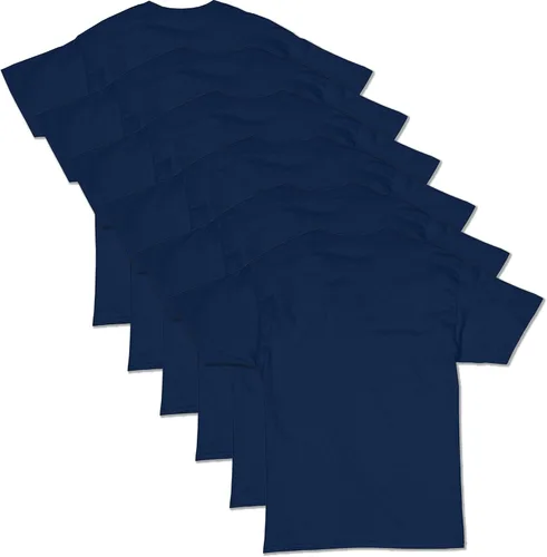 Vista 2 de Hanes ComfortSoft - Camiseta de manga corta para hombre (paquete de 4)