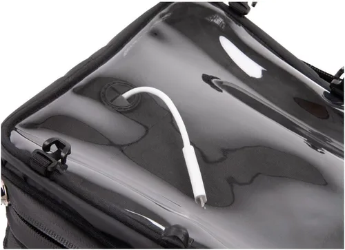 Vista 9 de TUSK Olympus - Bolsa de tanque pequeña, color negro y gris para Yamaha TENERE 700 2021-2024