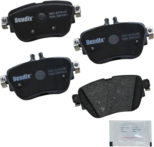 Vista 272 de Pastillas de Freno Traseras Cerámicas Bendix Priority1 CFC1510 para INFINITI QX56 2013-2011, QX80 2024-2014, Nissan Armada 2023-2017