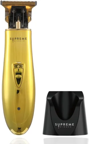 Vista 10 de Supreme Trimmer Professional T Shaper ST5206 – Forro inalámbrico para cabello y barba para hombres Cortadoras de precisión sin espacio Batería