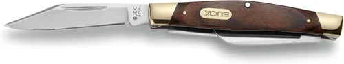 Vista 3 de Buck Knives 371 Stockman Three - Cuchillo de bolsillo plegable de 3 hojas