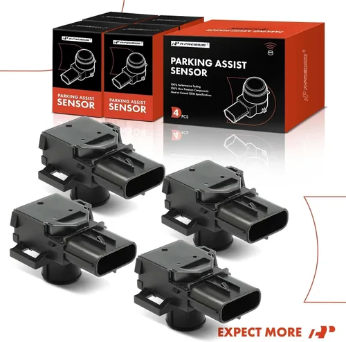 Vista 8 de A-Premium Sensor de asistencia de estacionamiento inversa de 4 piezas compatible con modelos seleccionados de Toyota y Lexus - Land Cruiser