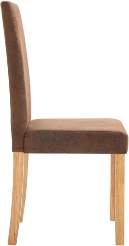 Vista 20 de Sillas de comedor, silla de comedor con respaldo, silla de comedor adecuada para comidas diarias o eventos especiales, como reuniones, cocinas
